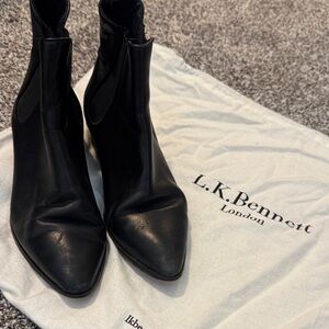 LK Bennett Black Ankle Boots